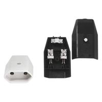 Bachmann 900.012 Eurokoppeling Kunststof 250 V Zwart IP20 - thumbnail