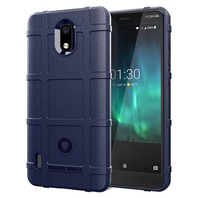 Volledige dekking schokbestendig TPU Case voor Nokia 3.1 C (blauw)