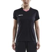 Craft 1905567 Progress Contrast Jersey W - Black/Pop - XL - thumbnail