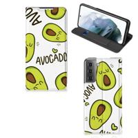 Samsung Galaxy S21 FE Magnet Case Avocado Singing - thumbnail