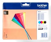 Originele inkt cartridge Brother LC-223VALBP Multicolour (4 Stuks) - thumbnail