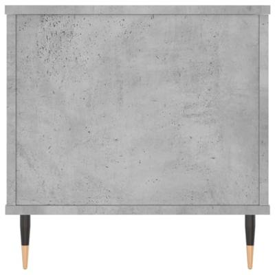 Salontafel 90x44,5x45 cm bewerkt hout betongrijs Salontafel 90x44,5x45 cm bewerkt hout betongrijs
