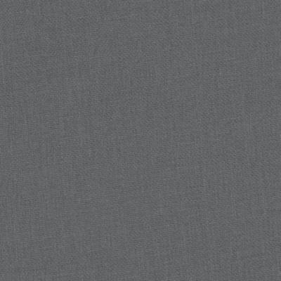 Kuipstoel met voetenbank stof donkergrijs