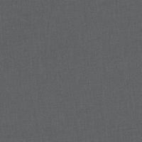 Kuipstoel met voetenbank stof donkergrijs - thumbnail