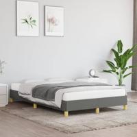 Bedframe zonder matras 120x190 cm stof donkergrijs - thumbnail