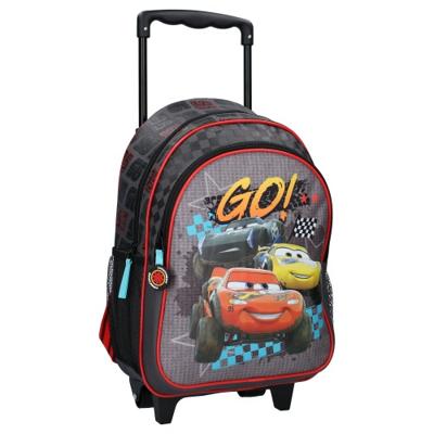 Disney trolley Cars jongens 18 liter polyester zwart/rood Disney trolley Cars jongens 18 liter polyester zwart/rood