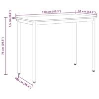 Eettafels METAAL - thumbnail