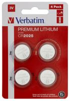 Verbatim CR2025 3V lithium batterij (4-pack) - thumbnail