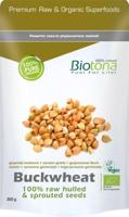 Biotona Buckwheat raw hulled & sprouted seeds bio 300 Gram - thumbnail