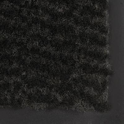VidaXL Droogloopmat rechthoekig getuft 40x60 cm zwart