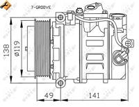 Compressor, airconditioning 32215 - thumbnail