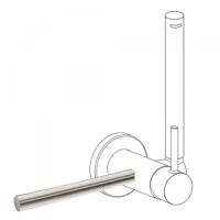 Handdoekhouder t.b.v. bidetmengkraan Tres Study Exclusive RVS - thumbnail