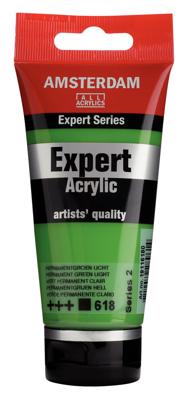 Royal Talens Amsterdam Expert Series Acrylverf Tube 75 ml - Permanentgroen Licht 618