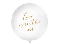 Mega Ballon &apos;Love Is In The Air&apos; Wit - 1m - thumbnail