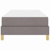 Boxspring bed Taupe en Bruin 90 x 190 cm - thumbnail
