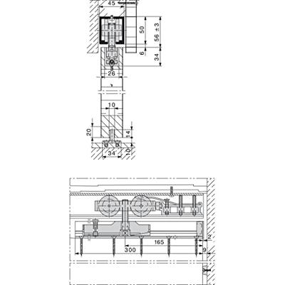 Hawa toebehorenset Junior B120B 14936zonder rail 25908