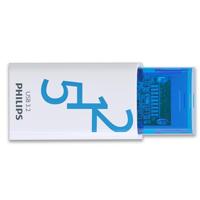 USB Stick Philips Click USB-C 512GB Ocean Blue - thumbnail