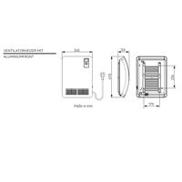 AEG 238722 Ventilatorkachel - thumbnail