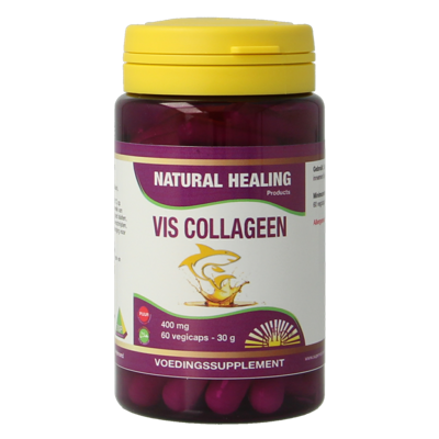 Vis collageen 400mg puur 60 Vegetarische capsules