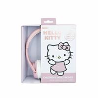 OTL Technoloiges HK1184 Hello Kitty Kinderhoofdtelefoon met bedrade kabel in roze met roségoud - thumbnail