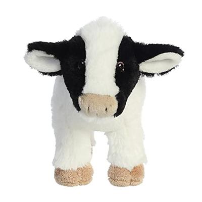 Eco Nation Pluchen knuffel - koe - 26 cm Eco Nation Pluchen knuffel - koe - 26 cm