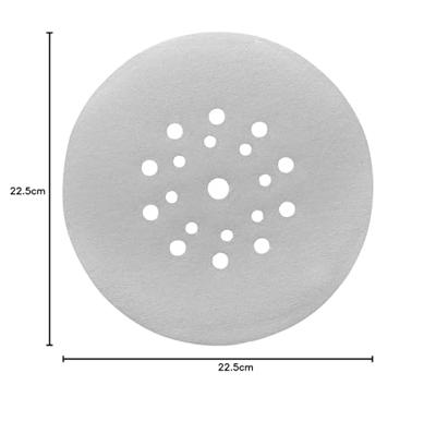 kwb 492112 Deltaschuurpapierset Korrelgrootte (num) 120 (Ø) 225 mm 5 stuk(s)