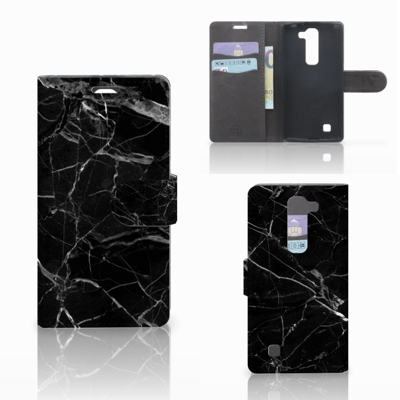 LG Magna | G4C Bookcase Marmer Zwart - Origineel Cadeau Vader