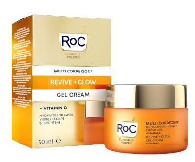 Roc Multi Correx.revive+glow Gel Cream Pot 50ml