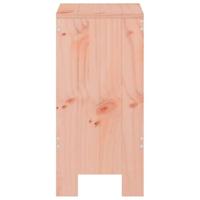 Barkrukken 2 st 40x36x75 cm massief douglashout - thumbnail