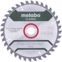 Metabo Accessoires Cirkelzaagblad | "Precision Cut Classic" | 160x20mm | Z36 WZ 10° - 628278000 - thumbnail