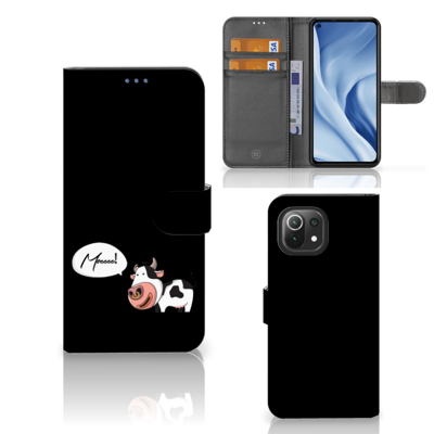 Xiaomi 11 Lite 5G NE | Mi 11 Lite Leuk Hoesje Cow Xiaomi 11 Lite 5G NE | Mi 11 Lite Leuk Hoesje Cow