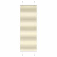 Pliss rolgordijn 50x150 cm stofbreedte 49,4 cm polyester crme - thumbnail