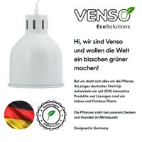 Venso Lampenscherm Saga 22 cm 230 V E27 18 W 1 stuk(s) - thumbnail