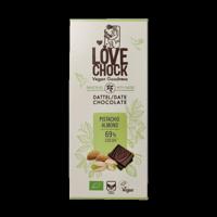 Lovechock Pistache almond bio 70 Gram - thumbnail