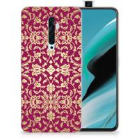 Siliconen Hoesje OPPO Reno2 Z Barok Pink - thumbnail