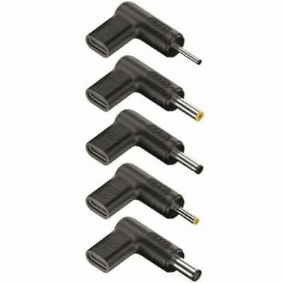 NGS BUD-AS - USB-C 5-Pack voor ASUS Laptop met Snel Opladen, Ingebouwde PD Chip, Haaks Ontwerp, Compatibel met Diverse ASUS Modellen