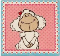 Nici poster Jolly Sue meisjes 25 x 25 cm pluche/hout - thumbnail