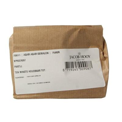 Jacob Hooy Agar agar gemalen 250 Gram