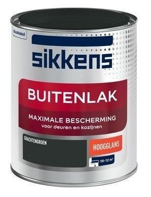 Sikkens Buitenlak Hoogglans - Grachtengroen