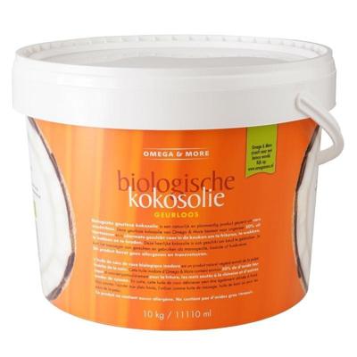 Omega & More Kokosolie geurloos bio 10 Kilogram