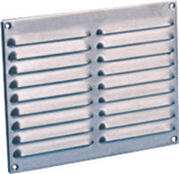 Nedco schoepenrooster rvs 250 x 200 mm - thumbnail