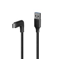 Lindy 32014 USB-kabel USB 3.2 Gen 2 (3.1 Gen 2) 1,5 m USB A USB C Zwart - thumbnail