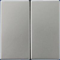 Jung ES2995 Serieschakelaar, Serietoets Afdekking 1-voudig RVS 1 stuk(s) - thumbnail