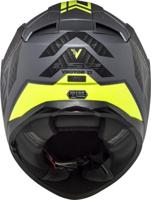 LS2 integraalhelm "ff811 vector ii splitter" helmet ff811 vect. ii spl. xxl tit./yellow - thumbnail