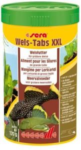 Sera Wels-Tabs XXL Nature 250ml (130g) - Natuurvoer voor Bodemvissen & Meervallen, Rijk aan Spirulina