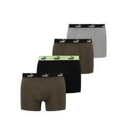 Puma Promo Solid Boxershort 4-Pack Groen Combi - Maat S - Kleur: Groen | Soccerfanshop - thumbnail