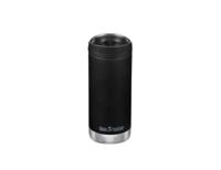 Klean Kanteen Thermosfles - tkwide - 355 ml (12 oz) - met koffiedop - zwart - thumbnail