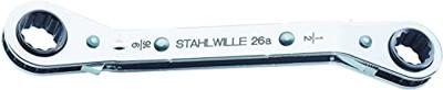 Stahlwille 41552428 26A 3/8 X 7/16 RATSCHENRINGSCHLUESSEL Dubbele ringsleutelratelset Sleutelbreedte (inch) 3/8 - 7/16 - thumbnail