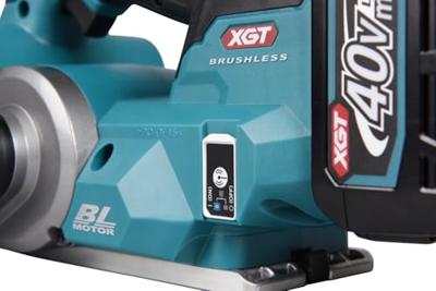 Makita KP001GZ Accuschaafmachine Zonder accu, Zonder lader Schaafbreedte: 82 mm Felsdiepte (max.): 50 mm Makita KP001GZ Accuschaafmachine Zonder accu, Zonder lader Schaafbreedte: 82 mm Felsdiepte (max.): 50 mm