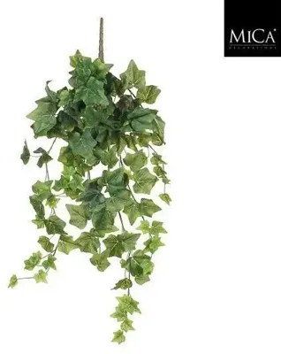 Mica Decorations kunst hangplant hedera 71cm groen
